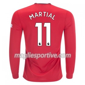 Completo Calcio Manchester United Anthony Martial 11 Divisa Prima 2019/2020 ML